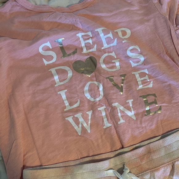 PJ Salvage Pink Sleep Set - Picture 2 of 4